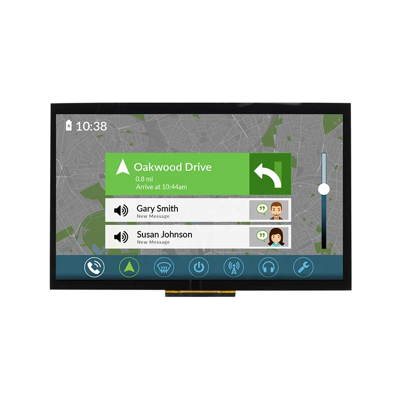 10.1 'Eguzki-argia irakurtzeko TFT ukipen-pantaila modulua 10.1 'Eguzki-argia irakurtzeko TFT ukipen-pantaila modulua