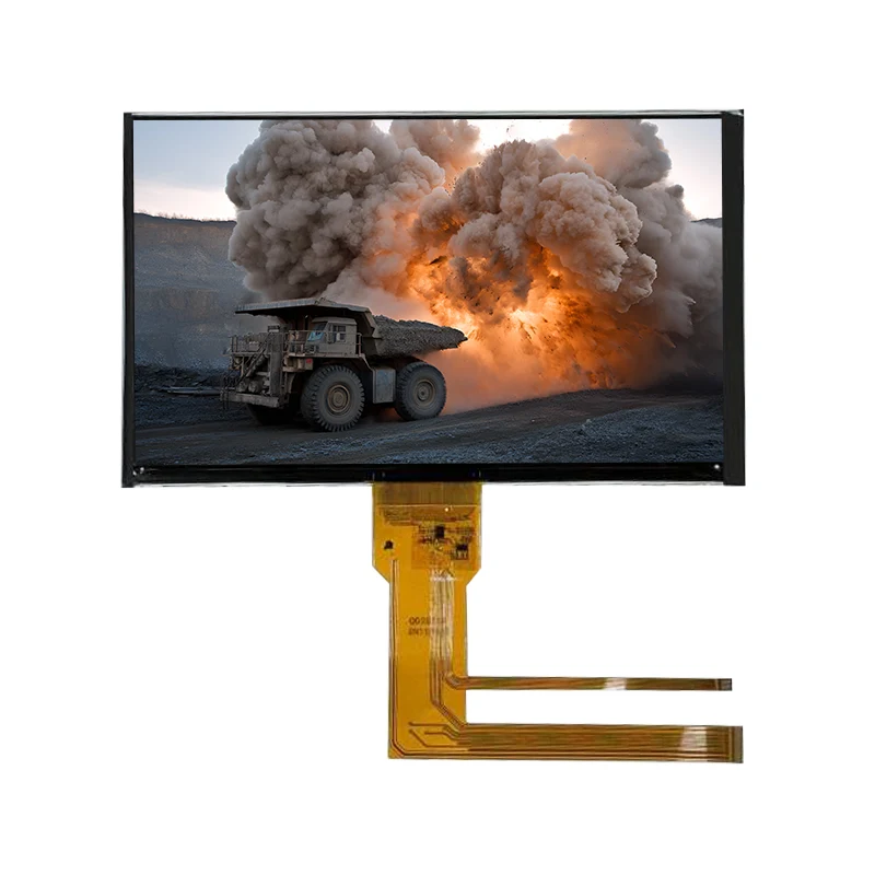 7,0 hazbeteko normalean beltza 350 nit meheagoa IPS zelula barruko ukipen-pantailaren modulua 7,0 hazbeteko normalean beltza 350 nit meheagoa IPS zelula barruko ukipen-pantailaren modulua